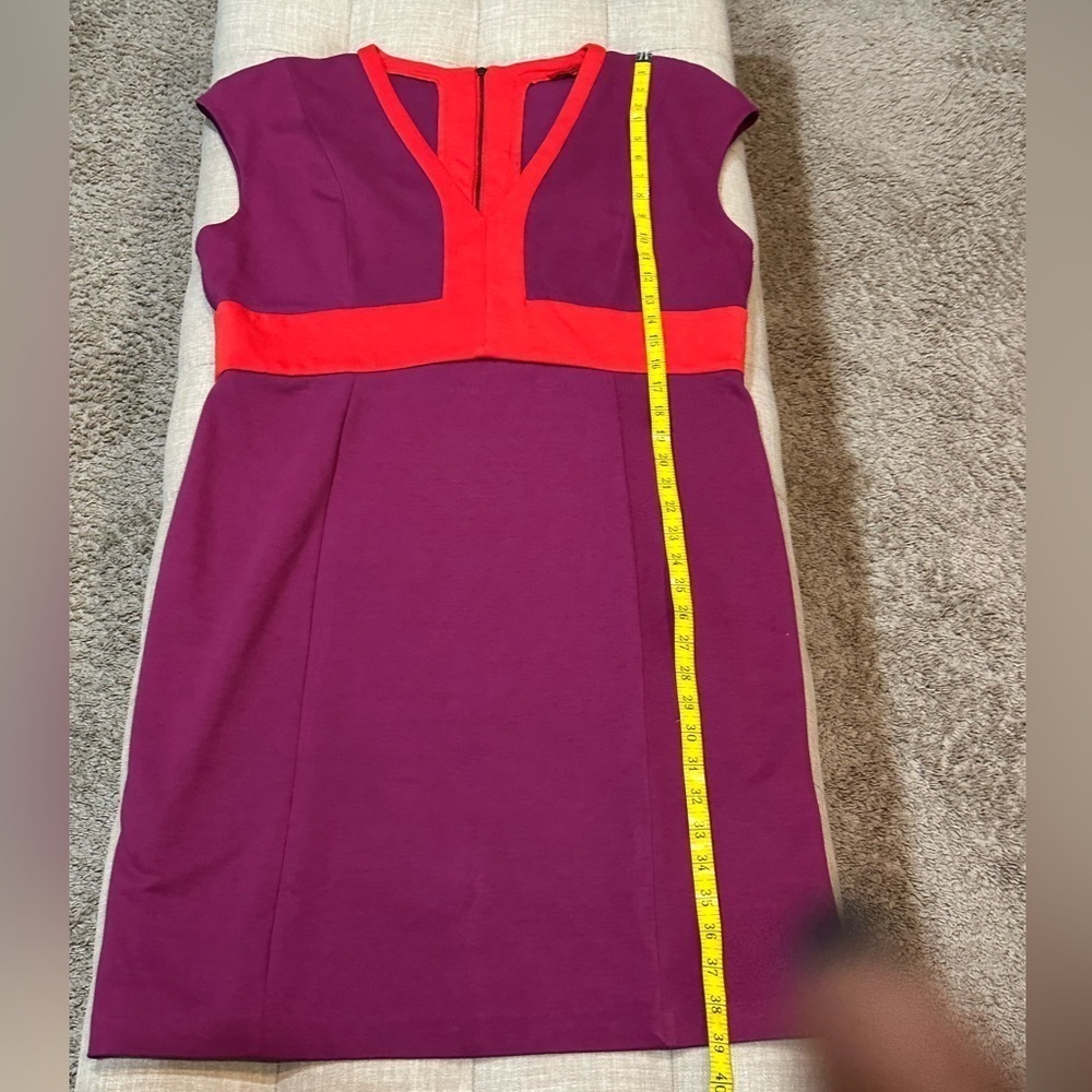 Narciso Rodriguez for DesigNation Sheath Dress - Size XL - Plum/Red - EUC - Picture 11 of 12